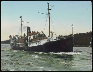 Image: S.S. Peary Bound out of Wiscasset